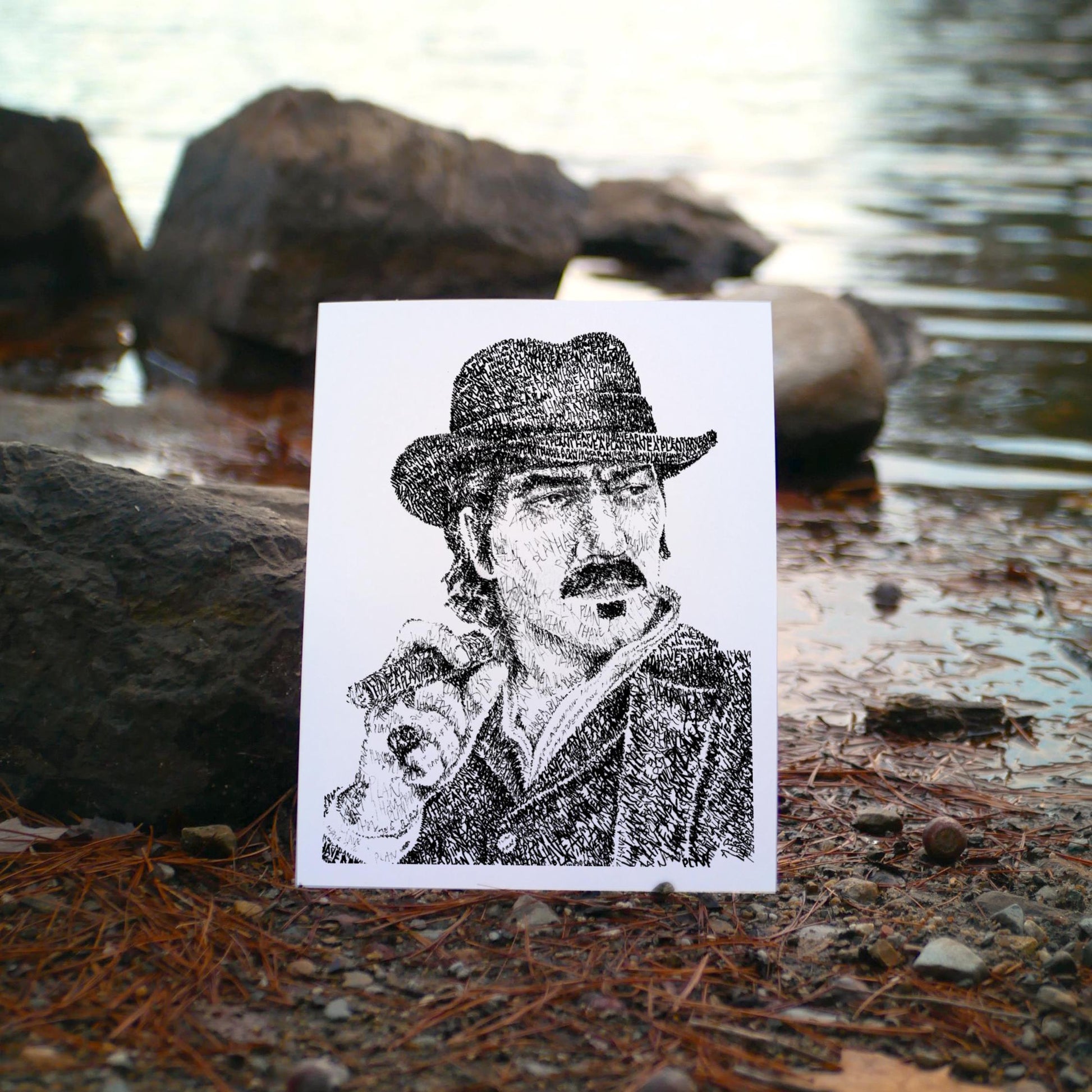 Red Dead Word Art Print Bundle (3 Prints + Free Micah Print)