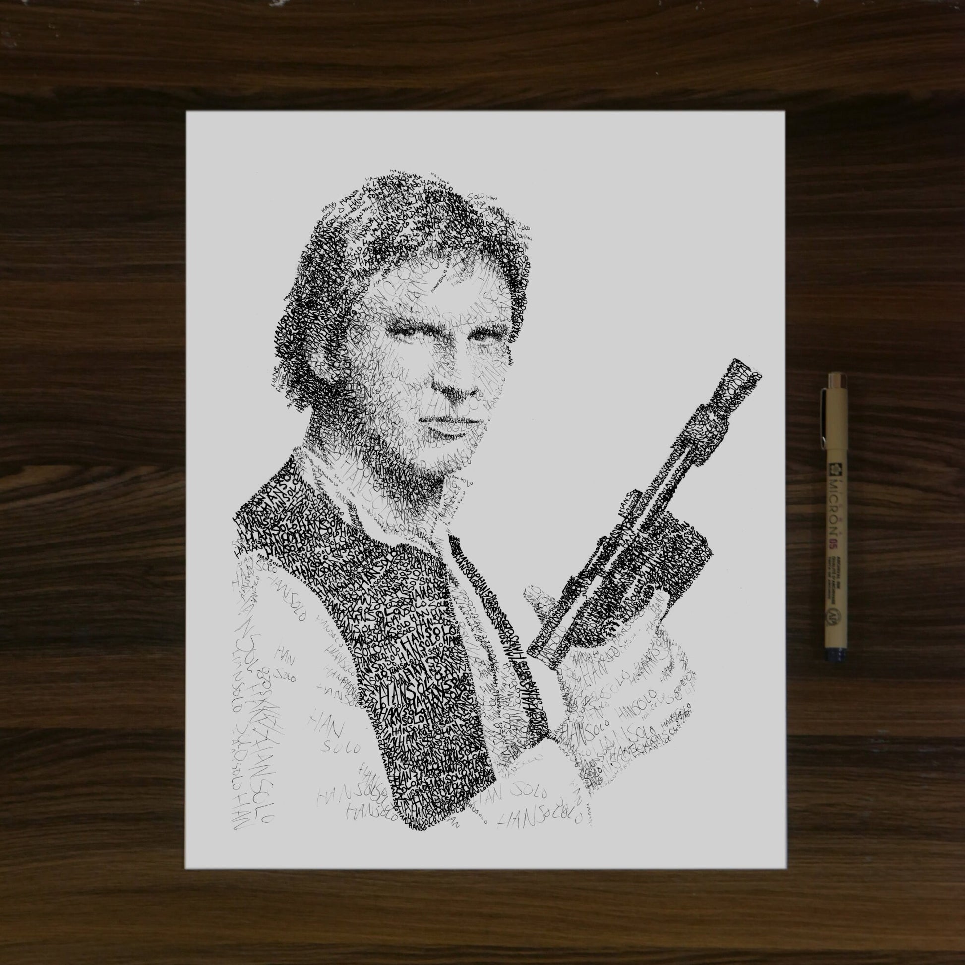 The Smuggler Word Art Print