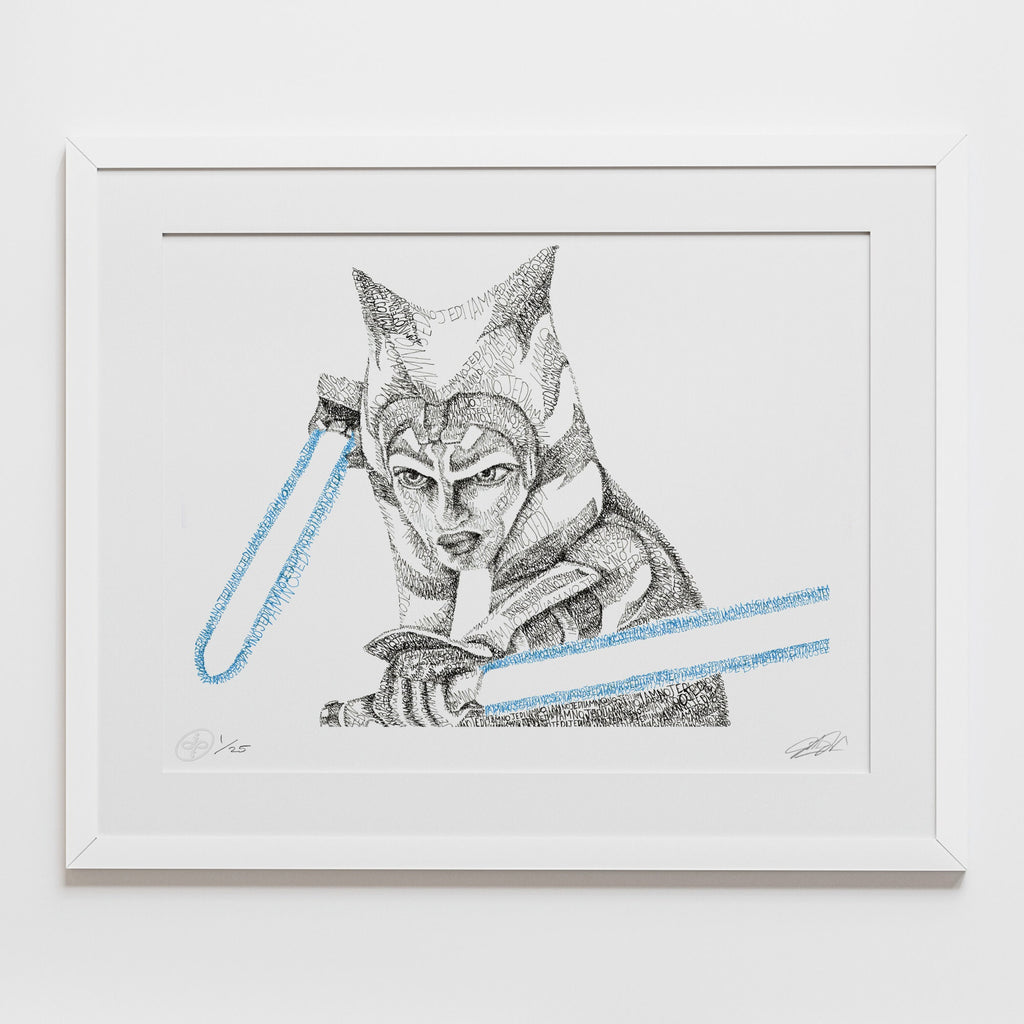 Fulcrum Word Art Portrait Print