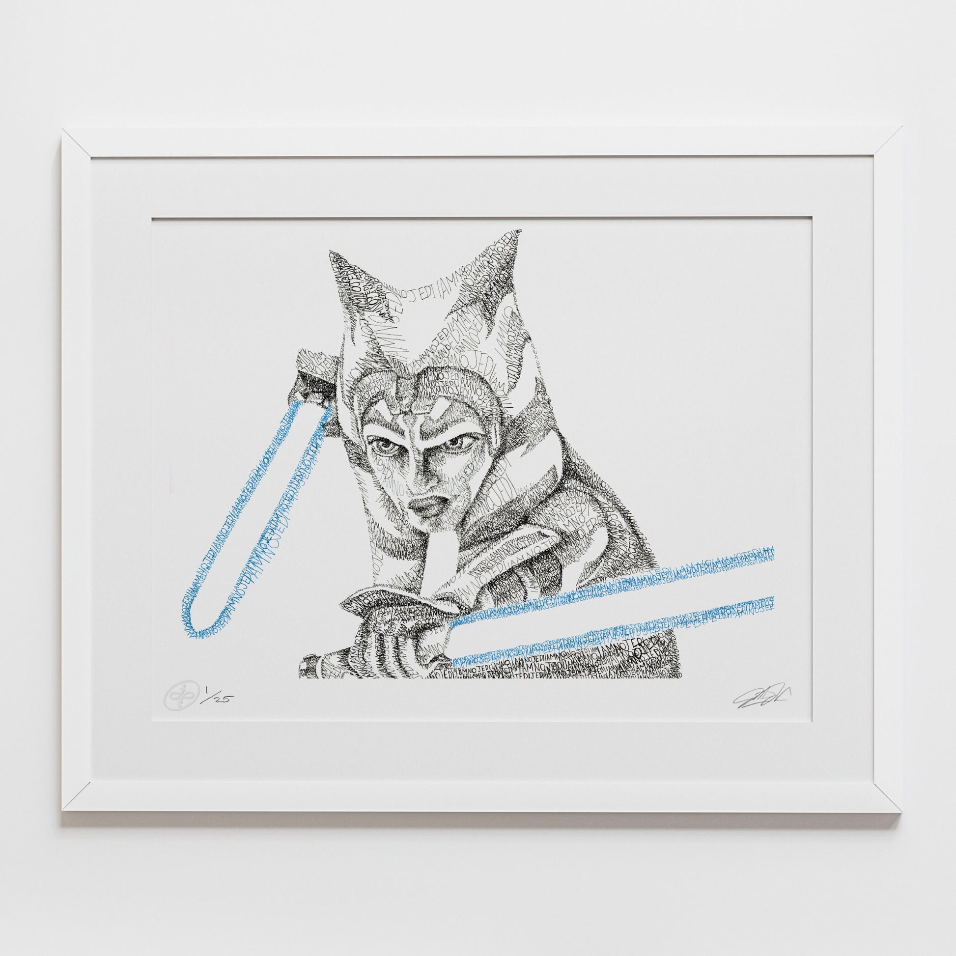 Fulcrum Word Art Portrait Print