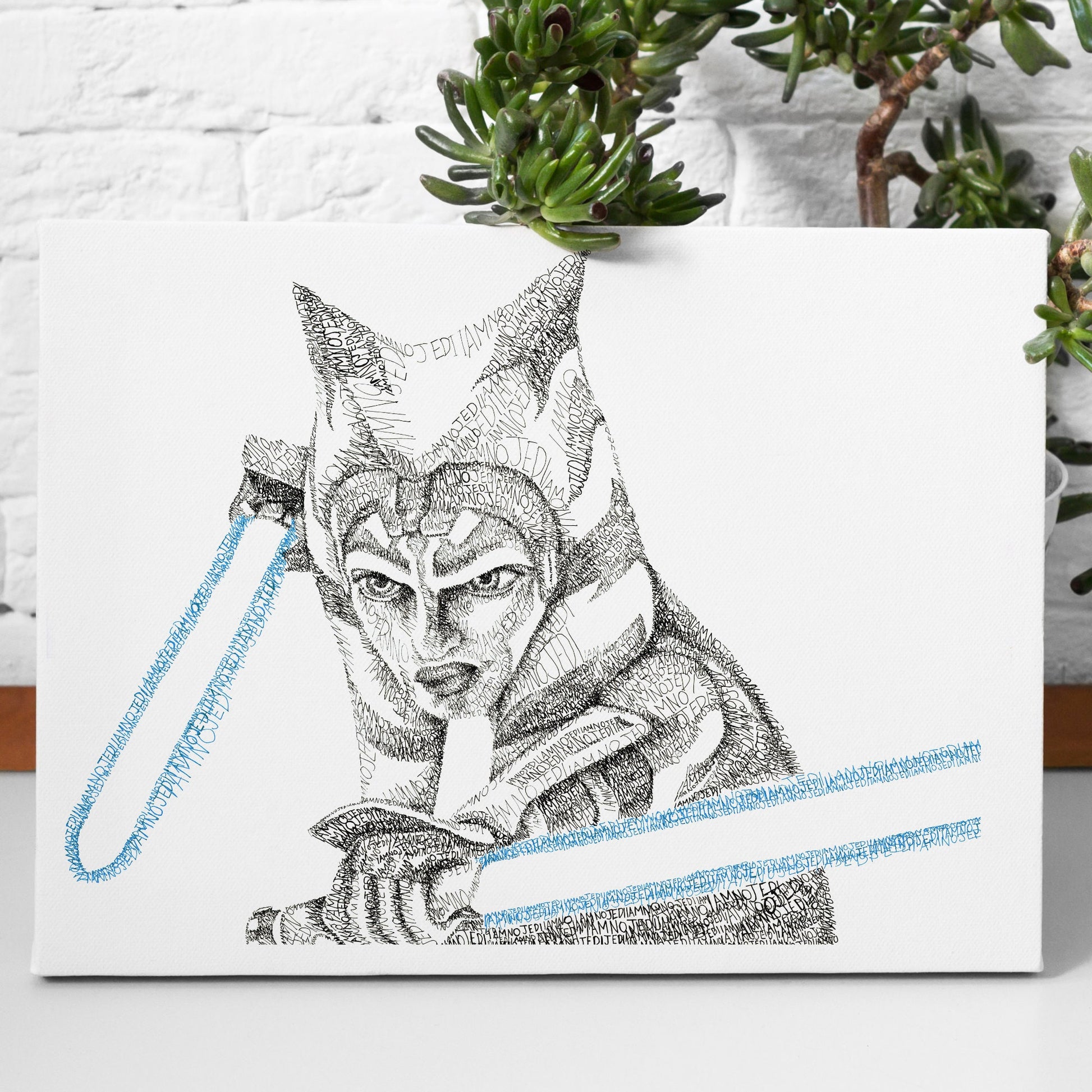 Custom Canvas Print - All Drawings Available