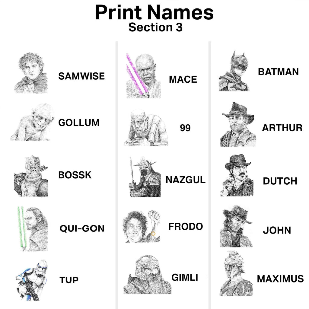 Custom Print Bundle – Pick 2, 3, or 4 Prints