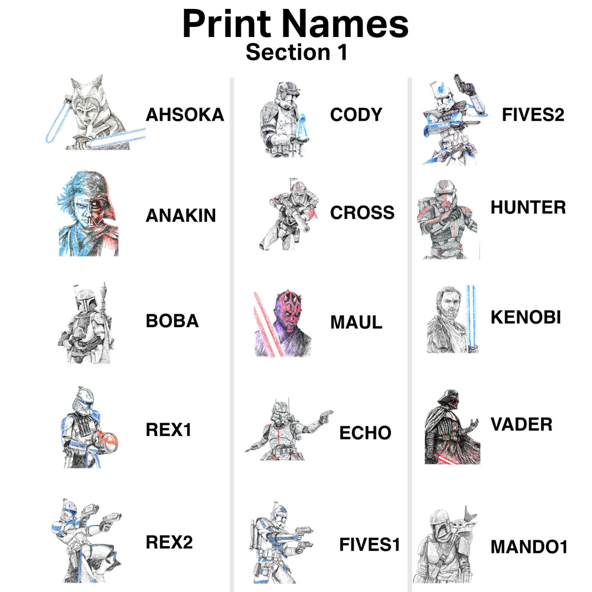 Custom Print Bundle – Pick 2, 3, or 4 Prints