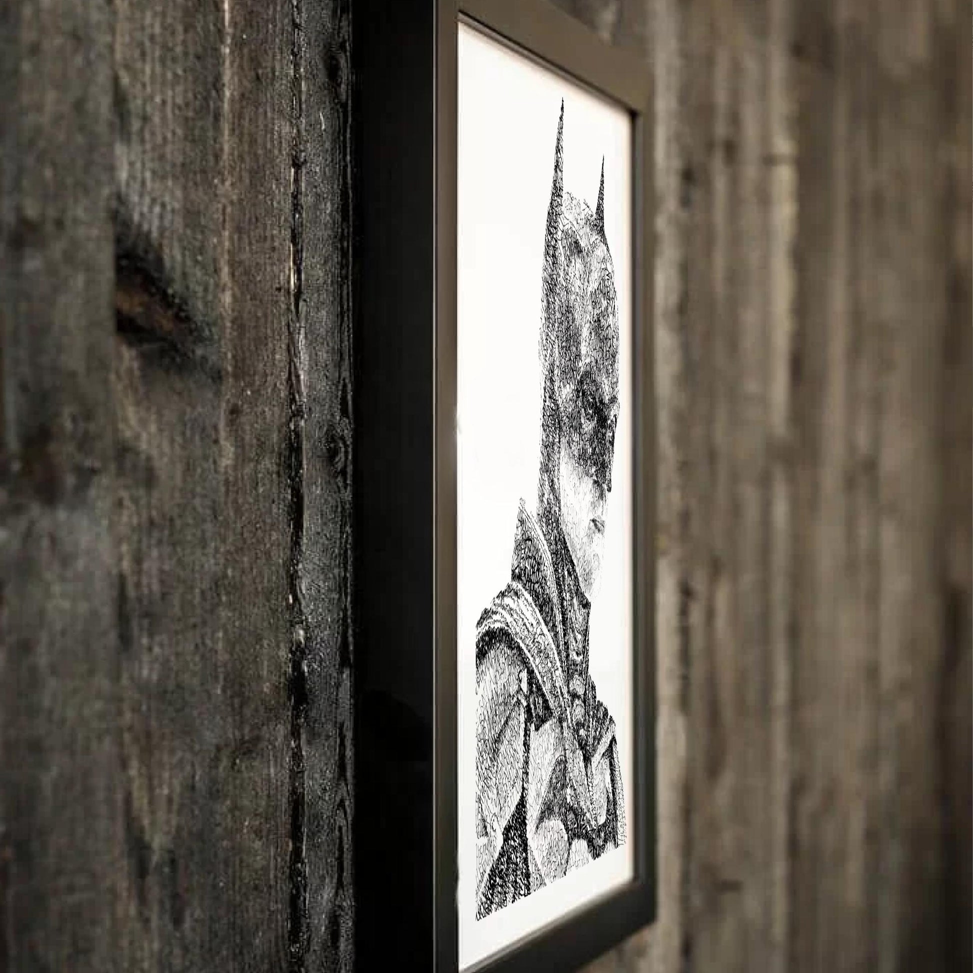 Custom Framed Poster (Matte Paper) - All Drawings Available
